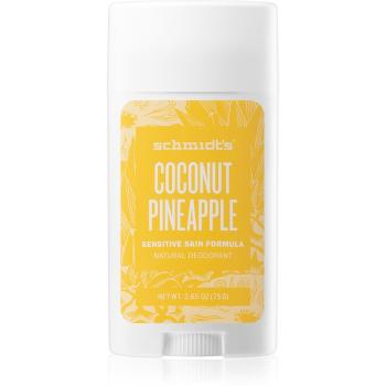 Schmidt's Coconut Pineapple tuhý deodorant 75 g