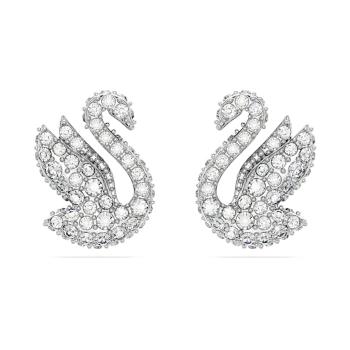 Swarovski Peckové náušnice Labuť Iconic Swan 5647873