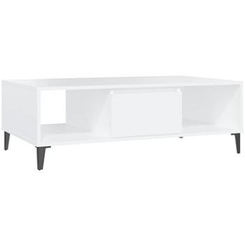 SHUMEE Konferenční stolek bílý 103,5 × 60 × 35 cm dřevotříska , 806022 (806022)