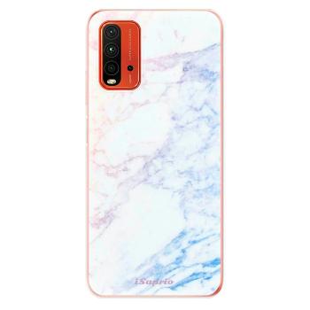 Odolné silikonové pouzdro iSaprio - Raibow Marble 10 - Xiaomi Redmi 9T