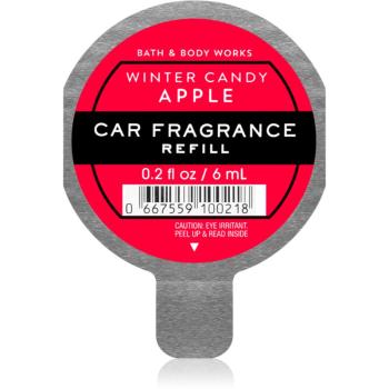 Bath & Body Works Winter Candy Apple vůně do auta náhradní náplň 6 ml