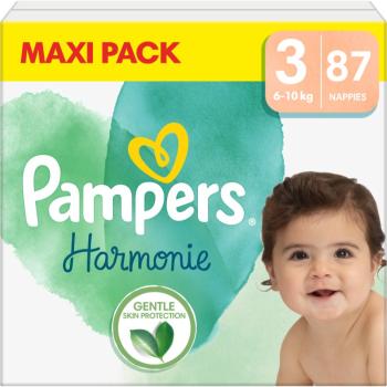 Pampers Harmonie Size 3 jednorázové pleny 6-10 kg 87 ks