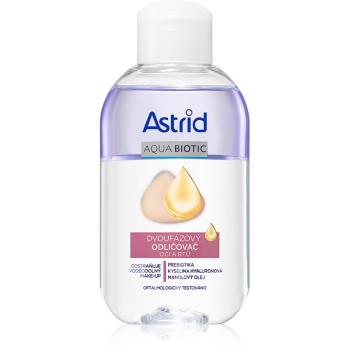Astrid Aqua Biotic dvoufázový odličovač očí a rtů 125 ml