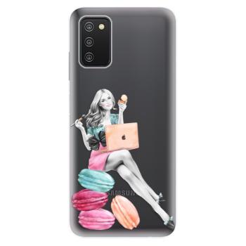 Odolné silikonové pouzdro iSaprio - Girl Boss - Samsung Galaxy A03s