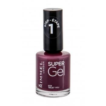 Rimmel London Super Gel STEP1 12 ml lak na nehty pro ženy 054 Trust You