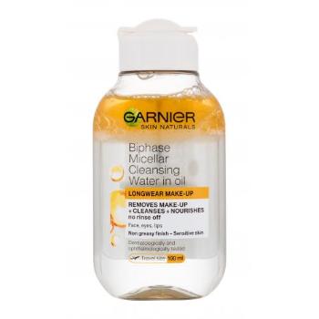 Garnier Skin Naturals Two-Phase Micellar Water All In One 100 ml micelární voda pro ženy na suchou pleť; na citlivou a podrážděnou pleť