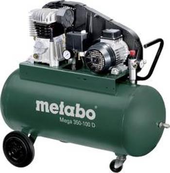 Pístový kompresor Metabo Mega 350-100 D 601539000, objem tlak. nádoby 90 l