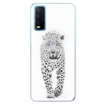 Odolné silikonové pouzdro iSaprio - White Jaguar - Vivo Y20s