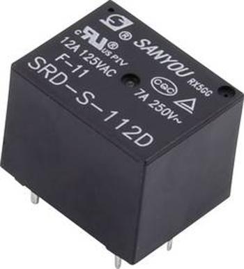 TRU COMPONENTS SRD-S-112D relé do DPS 12 V/DC 12 A 1 přepínací kontakt 1 ks