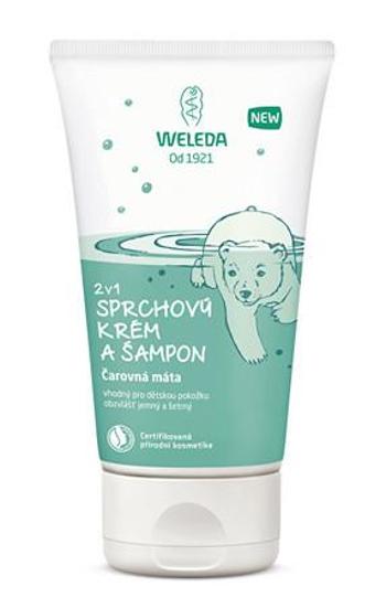 Weleda Sprchový krém a šampon 2 v 1 Čarovná máta 150 ml