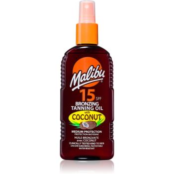 Malibu Bronzing Tanning Oil olej na opalování s bronzerem 200 ml