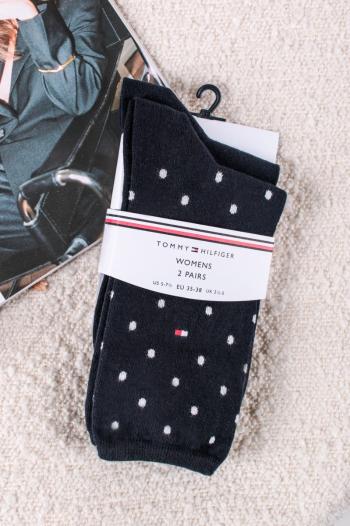 Tmavě modré ponožky Sock Dot - dvojbalení