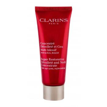 Clarins Super Restorative 75 ml krém na krk a dekolt pro ženy na všechny typy pleti; proti vráskám