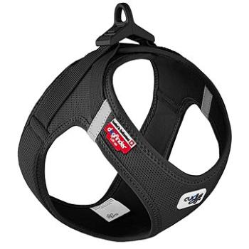 CURLI Postroj pro psy se sponou Air-Mesh Black 2XS 2-4 kg (7640144829551)