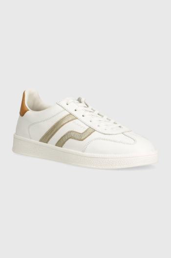 Kožené sneakers boty Gant Cuzima bílá barva, 29534811 G909