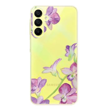 Odolné silikonové pouzdro iSaprio - Purple Orchid - Samsung Galaxy A15 / A15 5G