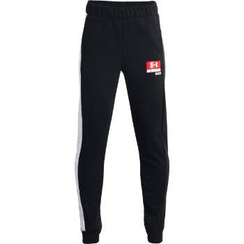 Under Armour BOYS BASELINE FLEECE PANT Chlapecké tepláky, černá, velikost S