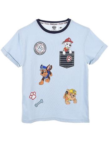 Chlapecké světle modré tričko paw patrol vel. 110