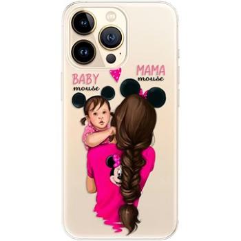 iSaprio Mama Mouse Brunette and Girl pro iPhone 13 Pro (mmbrugirl-TPU3-i13p)