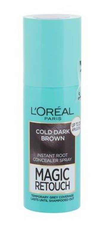 L´Oréal Paris Vlasový korektor šedin a odrostů Magic Retouch (Instant Root Concealer Spray) 75 ml 15 Cold Dark Brown