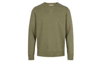 By Garment Makers The Organic Sweatshirt Renee zelené GM131102-2888