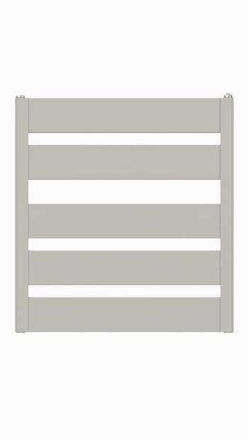 CINI teplovodní hliníkový radiátor Elegant, EL 5/60, 675 × 630, bílý