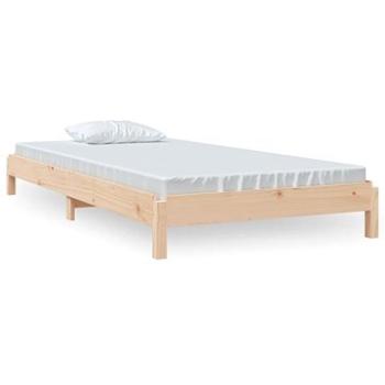 Stohovatelná postel 75 × 190 cm masivní borovice, 820407 (820407)