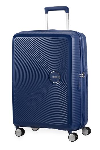 American Tourister Cestovní kufr Soundbox Spinner EXP 71,5/81 l - tmavě modrá