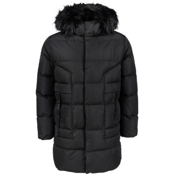 Northfinder VUALDO Pánský kabát, černá, velikost M