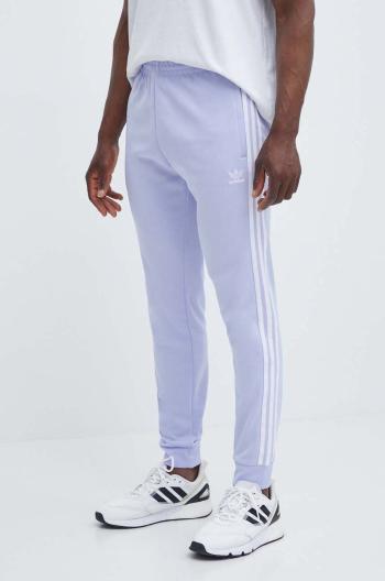 Tepláky adidas Originals fialová barva, s aplikací, IR9879