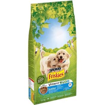 Friskies Junior s kuřetem a zeleninou 15 kg (5997204506887)