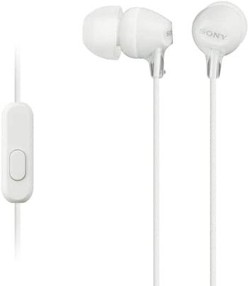 SONY MDR-EX15APW, bílá