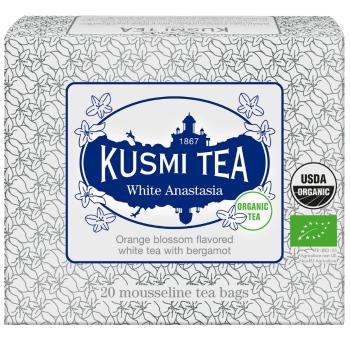 Bílý čaj ANASTASIA Kusmi Tea 20 mušelínových sáčků