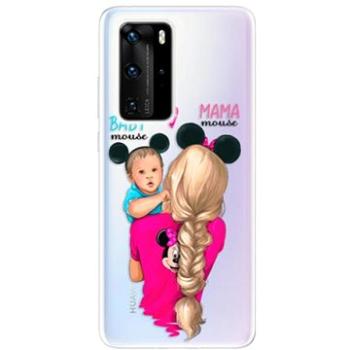 iSaprio Mama Mouse Blonde and Boy pro Huawei P40 Pro (mmbloboy-TPU3_P40pro)