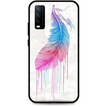 TopQ Kryt LUXURY Vivo Y11s pevný Feather 70929 (Sun-70929)