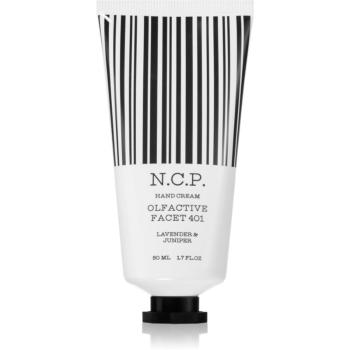 N.C.P. Olfactives 401 Lavender & Juniper krém na ruce unisex 50 ml