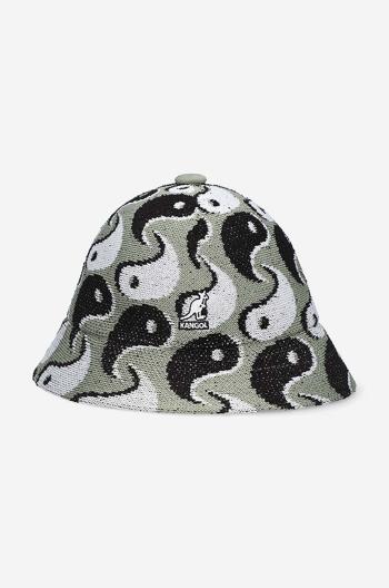 Klobouk Kangol Balance Casual bílá barva, K3541.GREEN-OIL.GREEN