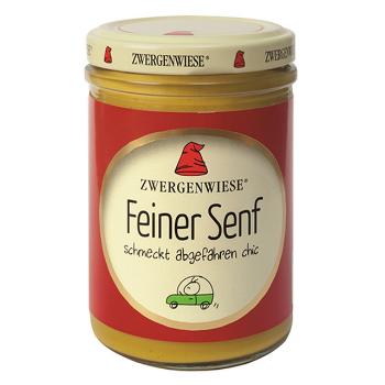 Zwergenwiese Naturkost GmbH Hořčice jemná ZWERGENWIESE BIO 160 ml