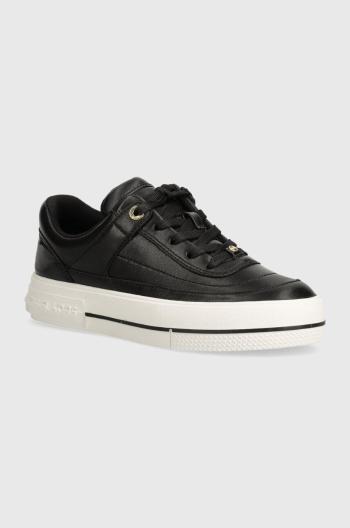 Kožené sneakers boty MICHAEL Michael Kors Aurora černá barva, 43T4AUFS1L 001