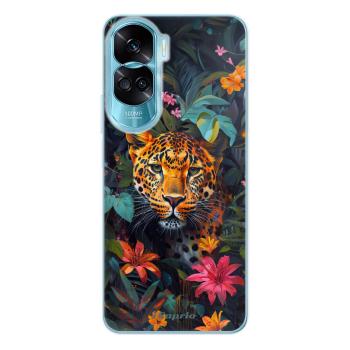 Odolné silikonové pouzdro iSaprio - Flower Jaguar - Honor 90 Lite 5G