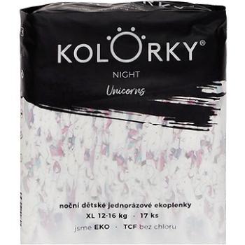 KOLORKY NIGHT jednorožci vel. XL (17 ks) (8595658100841)