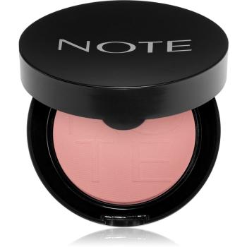 Note Cosmetique Luminous Silk pudrová tvářenka 01 pinky beach 5,5 g