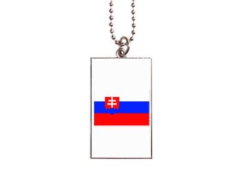 Medailonek obdélník Slovensko