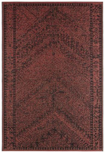NORTHRUGS - Hanse Home koberce Kusový koberec Jaffa 104050 Red/Terra/Black - 200x290 cm Červená