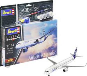 Model letadla, stavebnice Revell Airbus A321 Neo 64952, 1:144