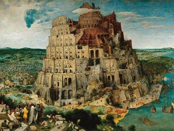 RAVENSBURGER Puzzle Babylonská věž 5000 dílků