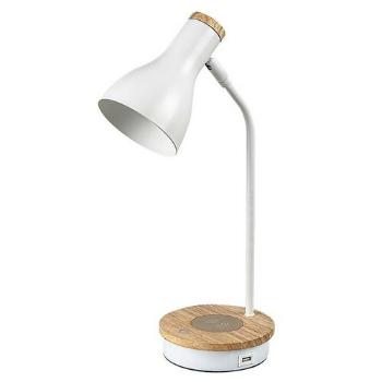 Rabalux 74001 stolní lampa Mosley, bílá