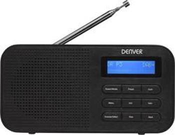 Přenosné rádio Denver DAB-42, černá