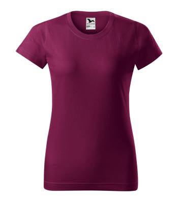 MALFINI Dámské tričko Basic - Fuchsiová | XXL
