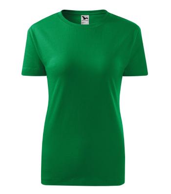 MALFINI Dámské tričko Classic New - Středně zelená | M